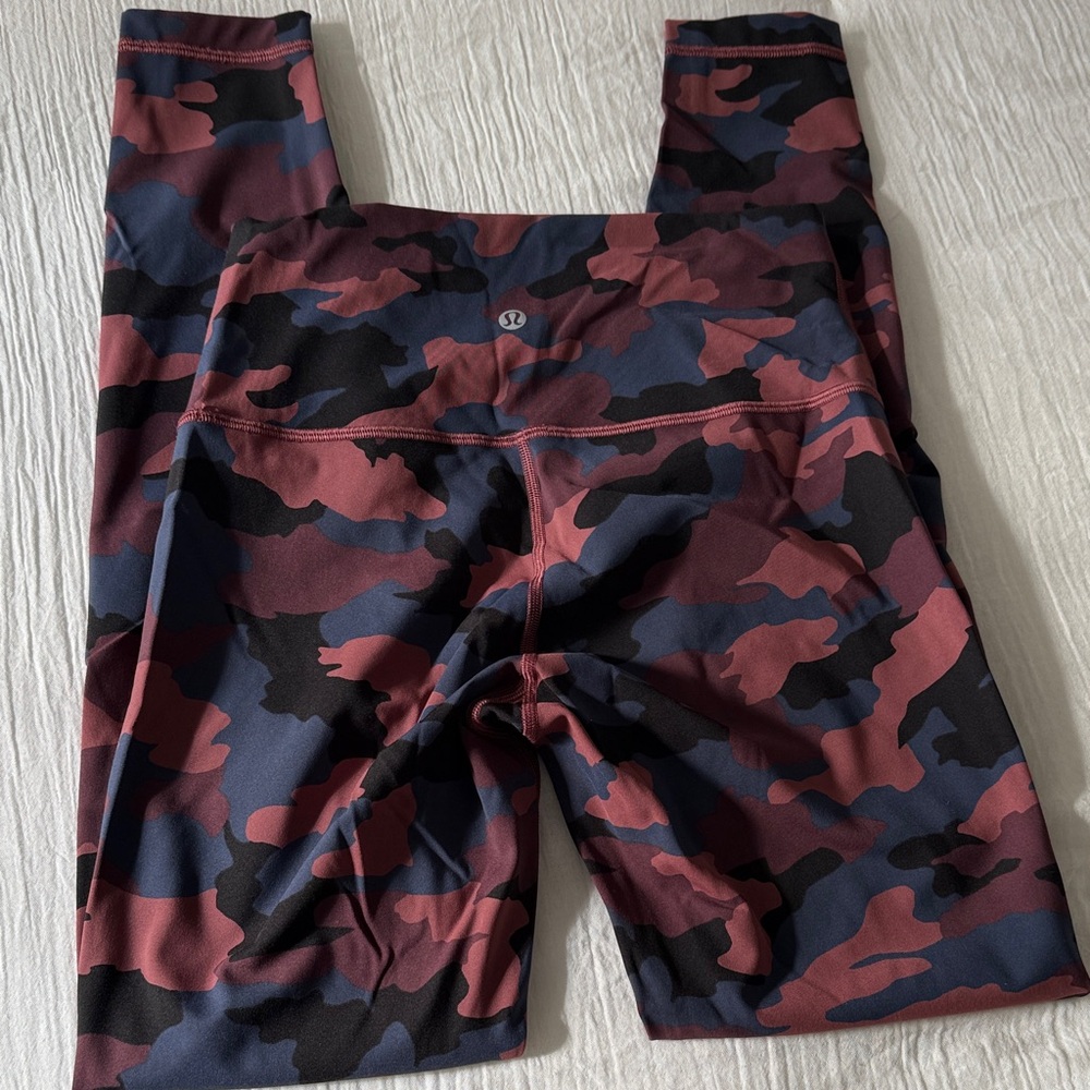 Lululemon Camo Print Leggings